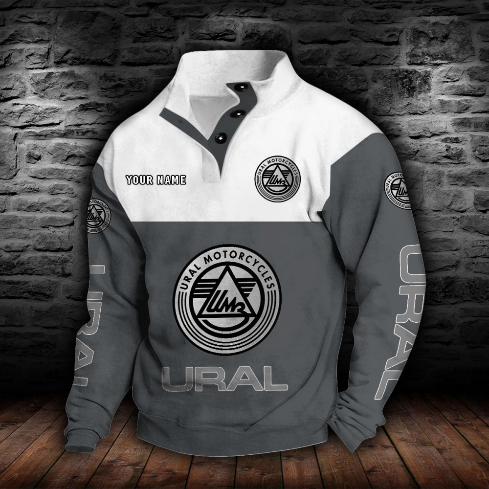 Ural Motorcycles Stehkragen-Sweatshirt