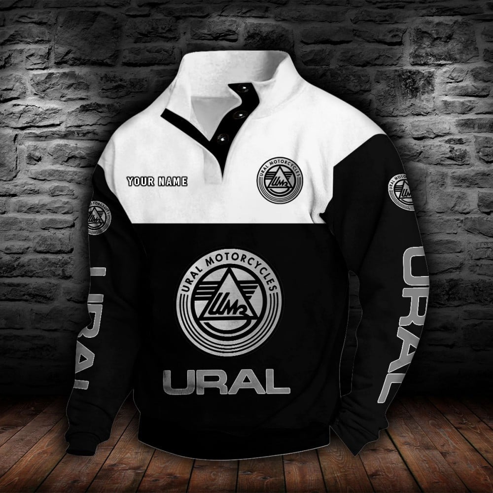 Ural Motorcycles Stehkragen-Sweatshirt – Bild 2