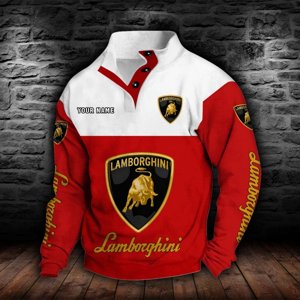 Lamborghini Stehkragen-Sweatshirt – Bild 7