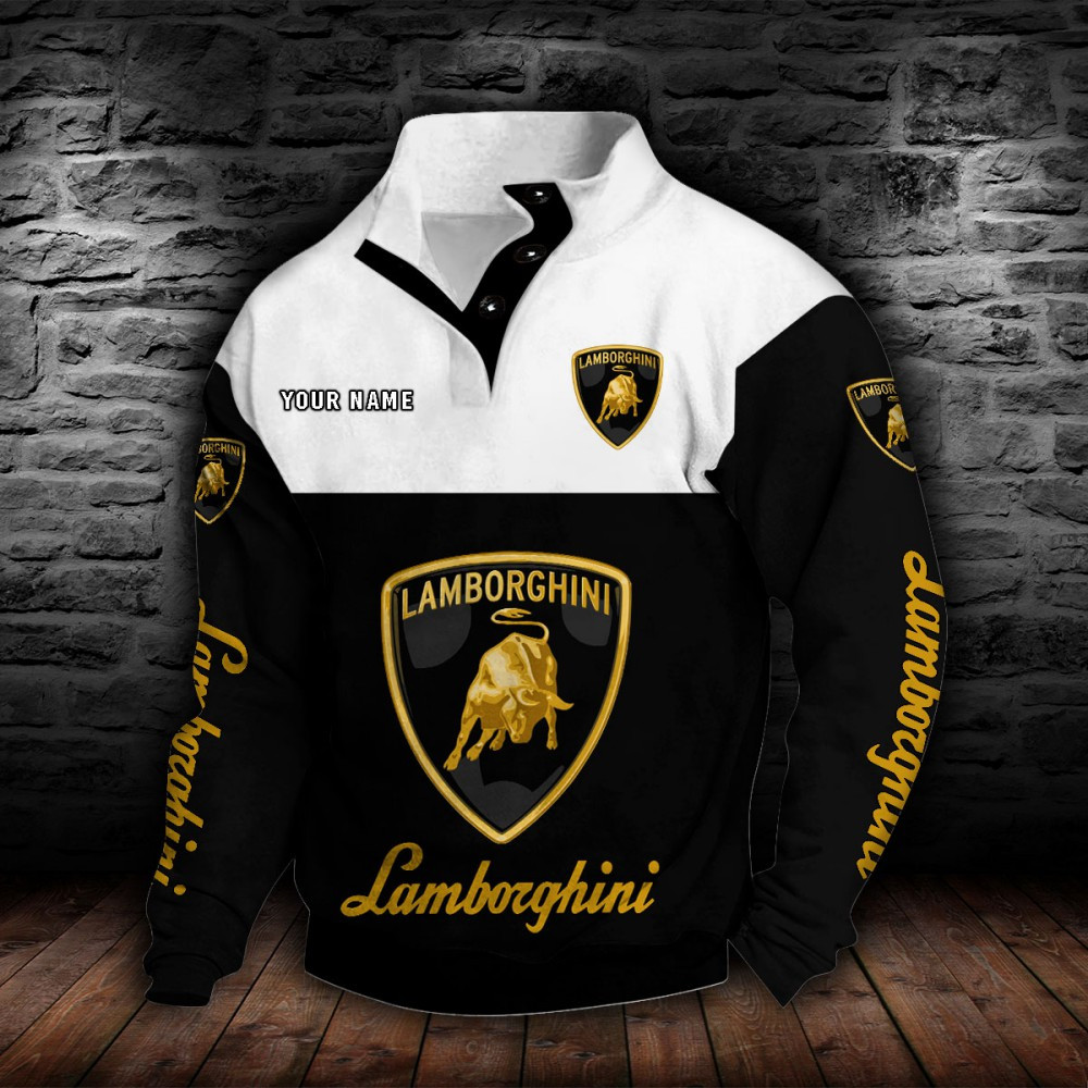 Lamborghini Stehkragen-Sweatshirt