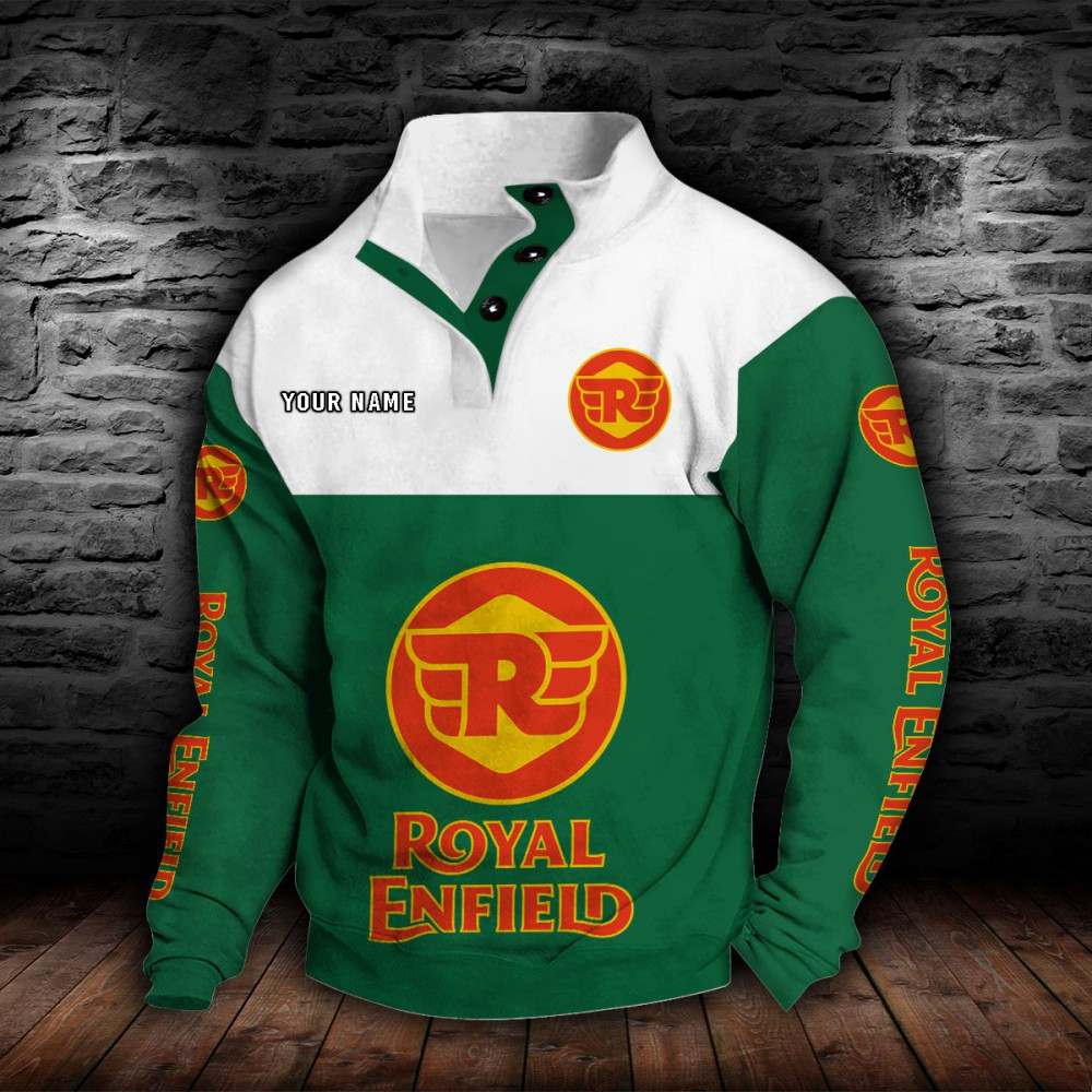Royal Enfield Stehkragen-Sweatshirt – Bild 4