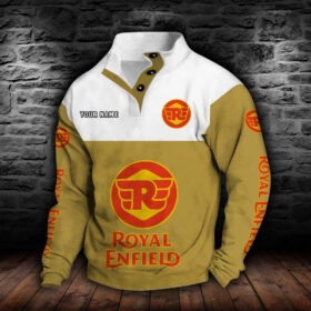 Royal Enfield Stehkragen-Sweatshirt
