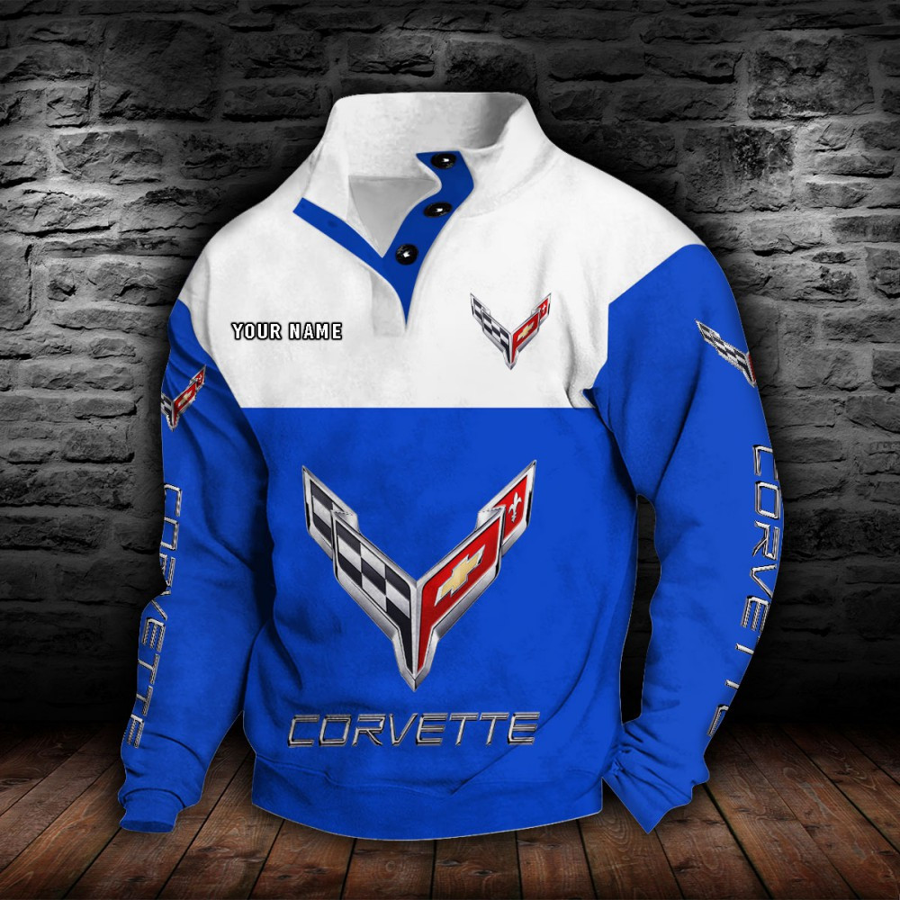 Chevrolet Corvette Stehkragen-Sweatshirt – Bild 3