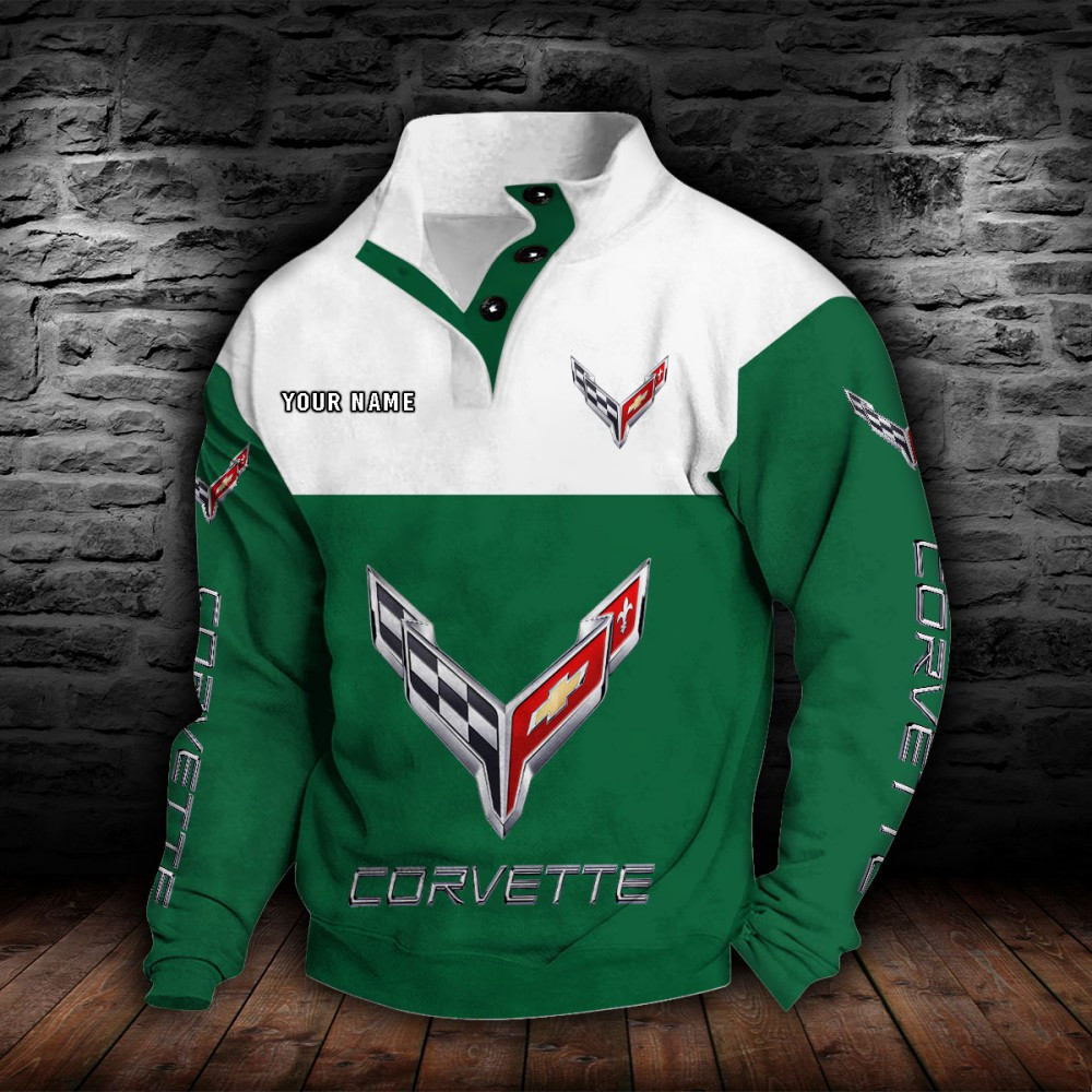 Chevrolet Corvette Stehkragen-Sweatshirt – Bild 4