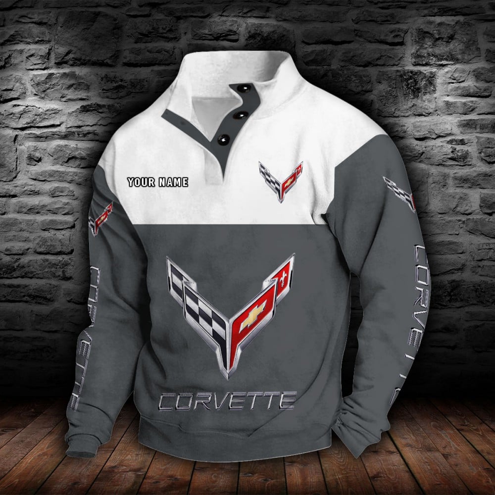 Chevrolet Corvette Stehkragen-Sweatshirt – Bild 5
