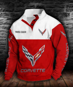 Chevrolet Corvette Stehkragen-Sweatshirt
