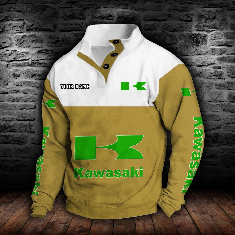 Kawasaki Stehkragen-Sweatshirt – Bild 9
