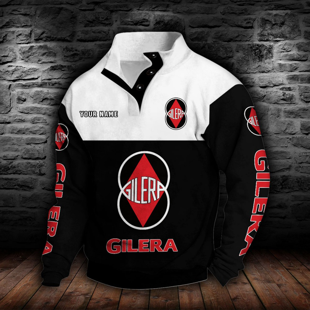 Gilera Motorcycles Stehkragen-Sweatshirt – Bild 2