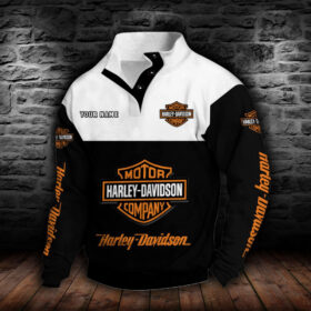 Harley-Davidson Stehkragen-Sweatshirt