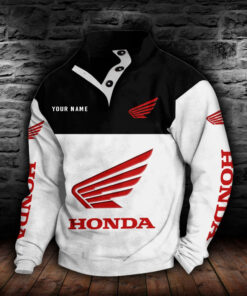 Honda Motorcycle Stehkragen-Sweatshirt