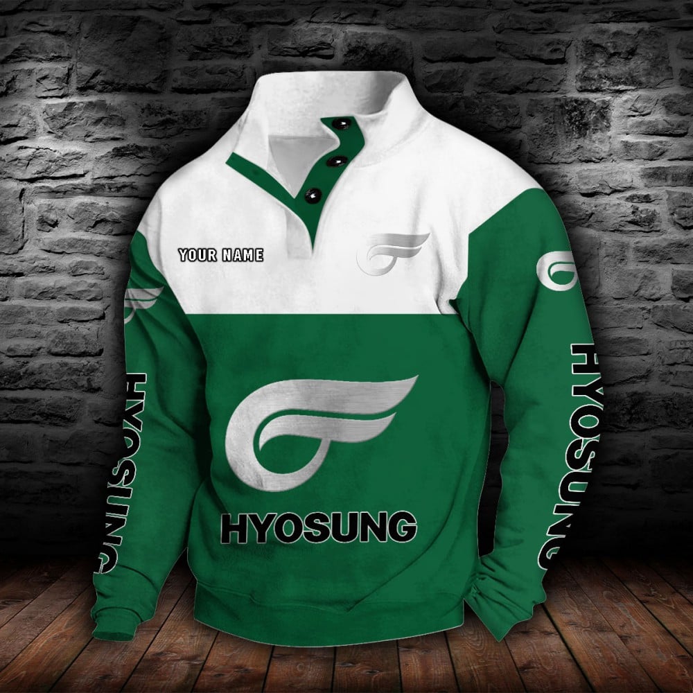 Hyosung Motorcyles Stehkragen-Sweatshirt – Bild 4