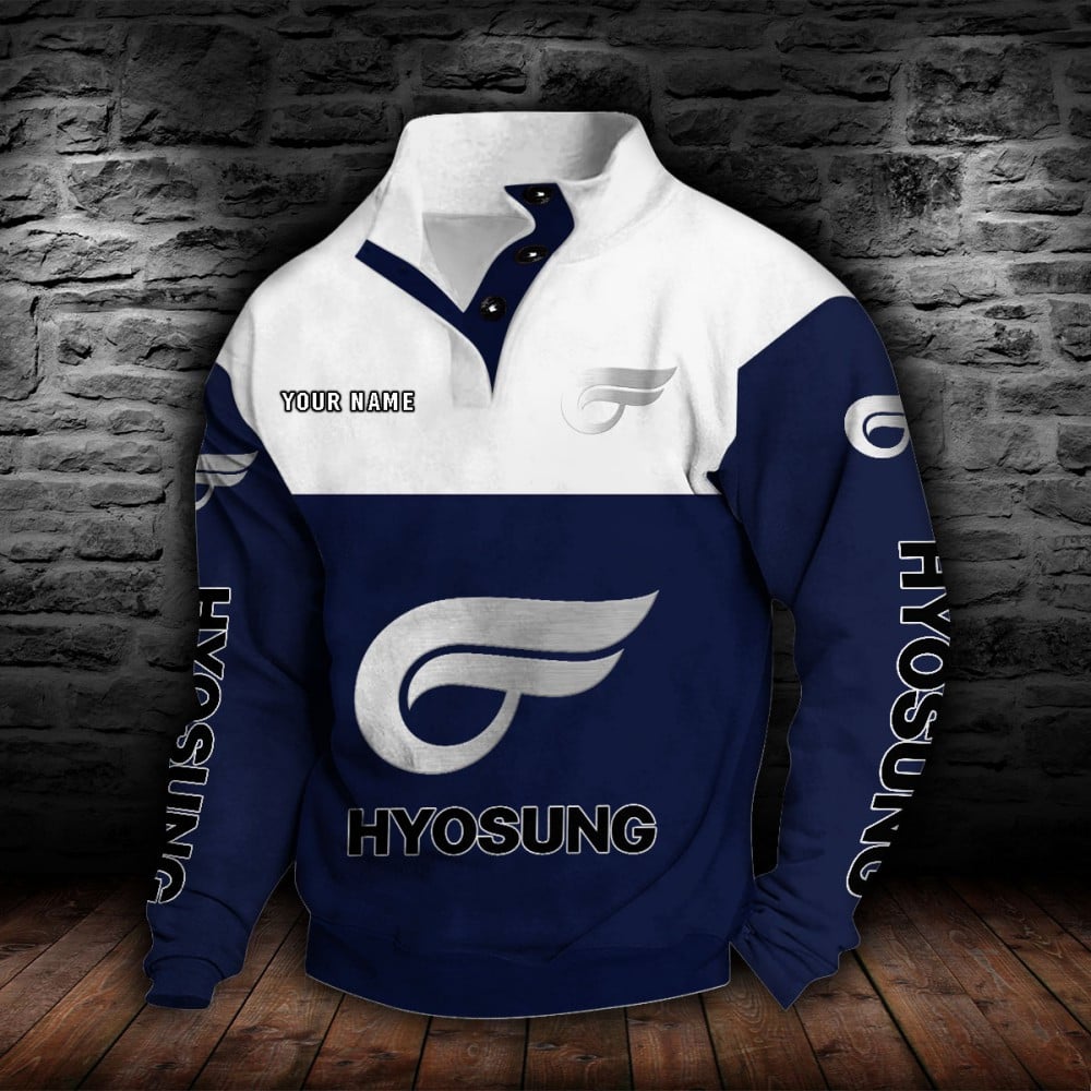 Hyosung Motorcyles Stehkragen-Sweatshirt