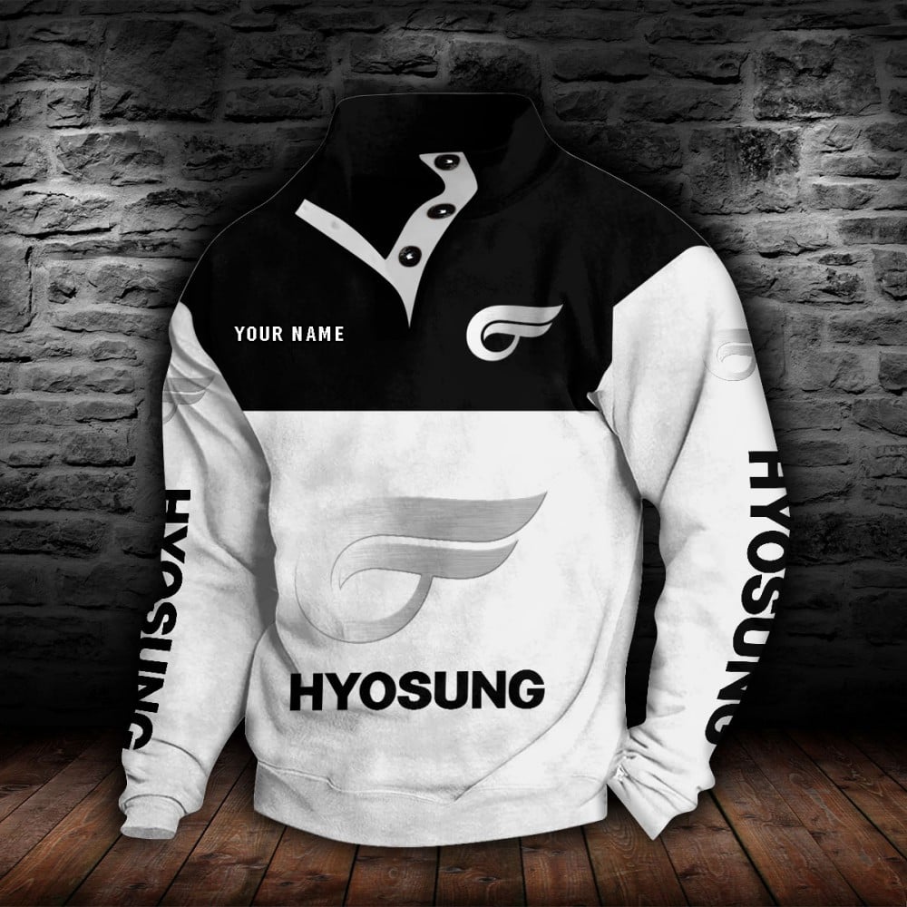 Hyosung Motorcyles Stehkragen-Sweatshirt – Bild 8