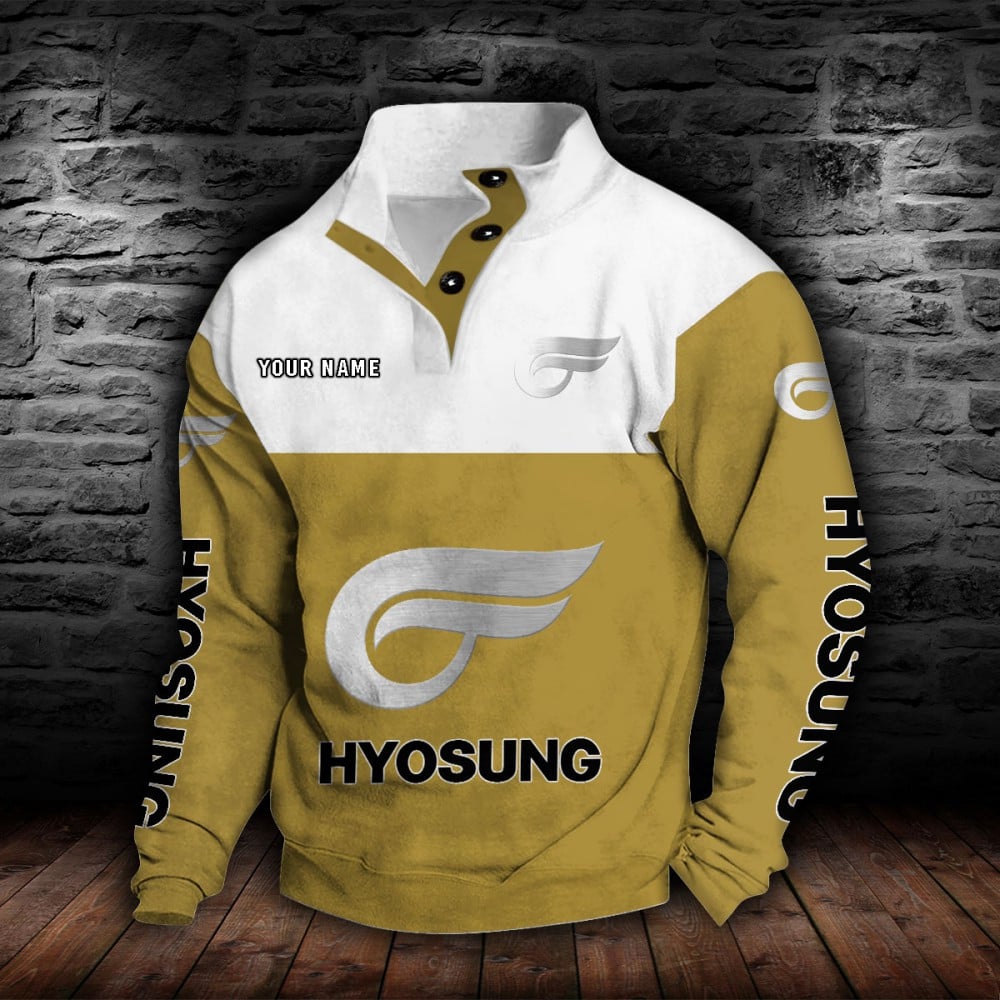 Hyosung Motorcyles Stehkragen-Sweatshirt – Bild 9