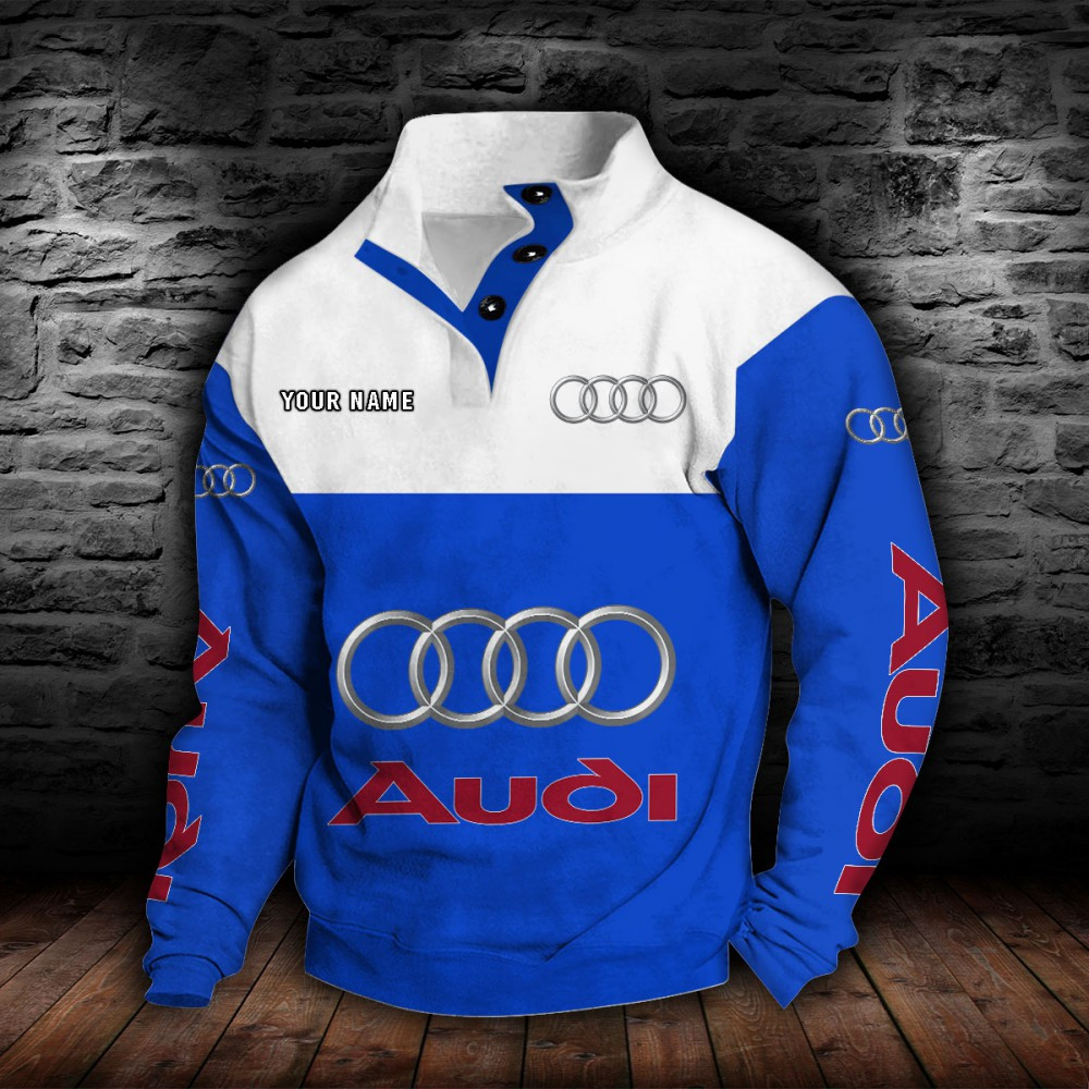 Audi Stehkragen-Sweatshirt – Bild 4