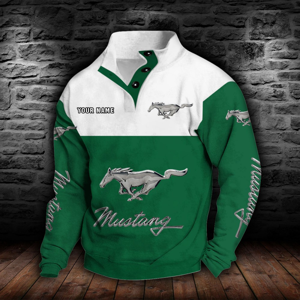 Ford Mustang Stehkragen-Sweatshirt – Bild 4