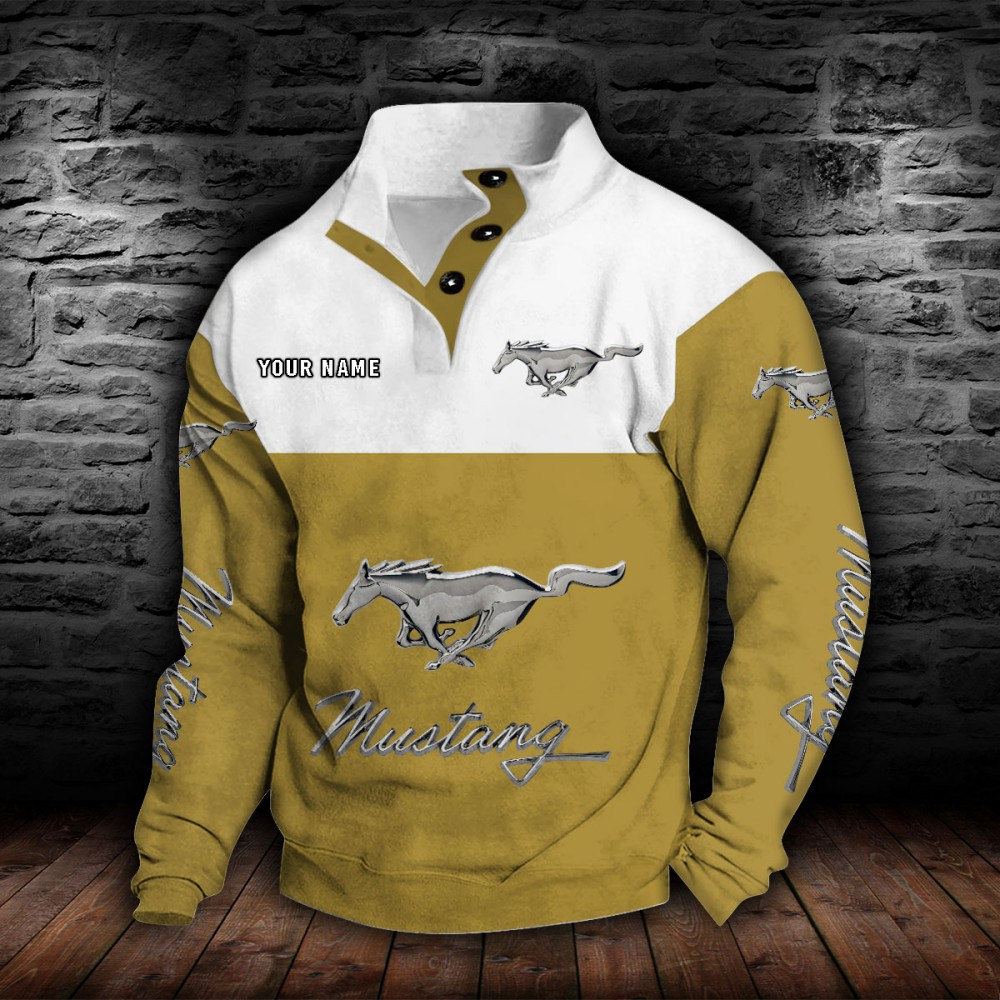 Ford Mustang Stehkragen-Sweatshirt – Bild 9