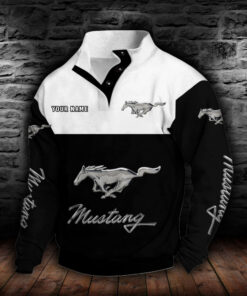 Alternative view of Ford Mustang Stehkragen-Sweatshirt
