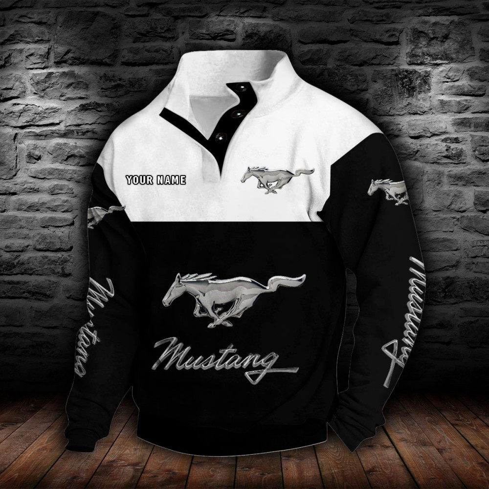 Ford Mustang Stehkragen-Sweatshirt – Bild 2