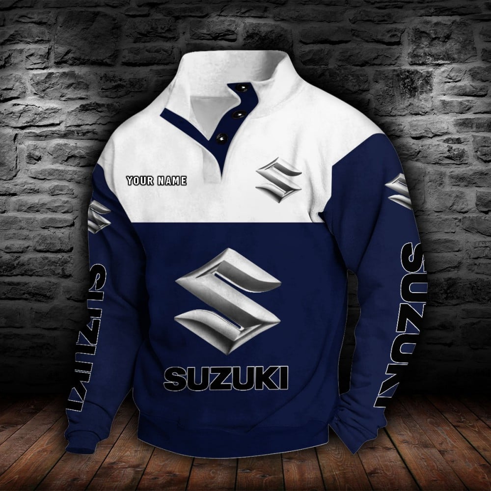 Suzuki Stehkragen-Sweatshirt – Bild 7