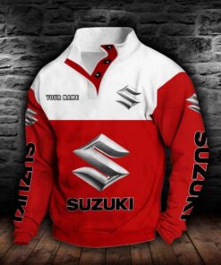 Suzuki Stehkragen-Sweatshirt