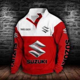 Suzuki Stehkragen-Sweatshirt