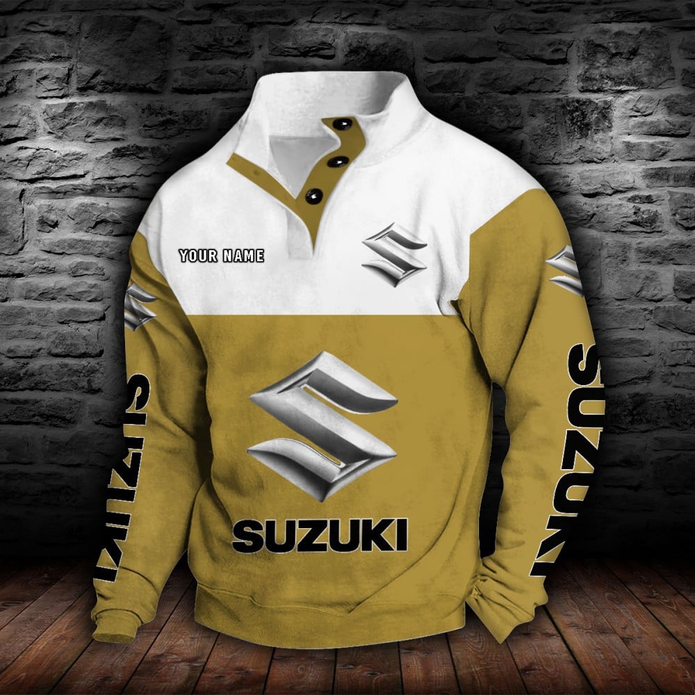 Suzuki Stehkragen-Sweatshirt – Bild 9