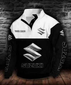 Alternative view of Suzuki Stehkragen-Sweatshirt
