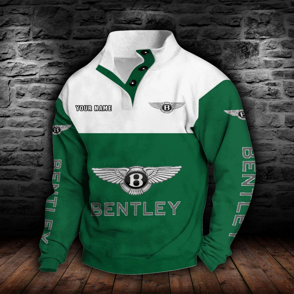 Bentley Stehkragen-Sweatshirt – Bild 4