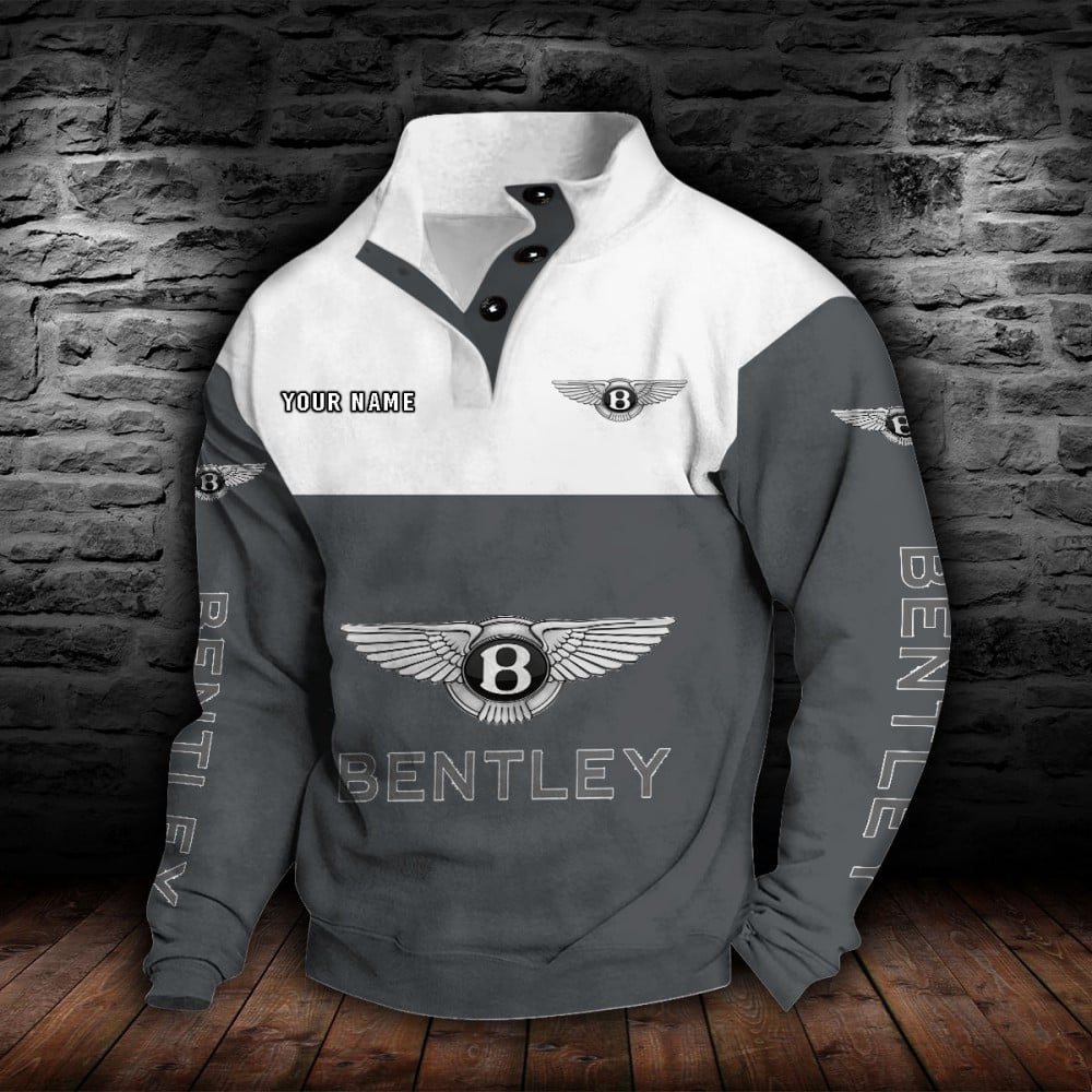 Bentley Stehkragen-Sweatshirt
