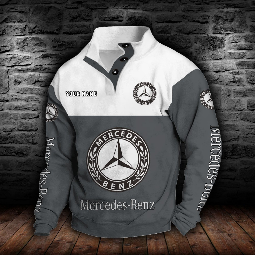 Mercedes-Benz Stehkragen-Sweatshirt – Bild 4