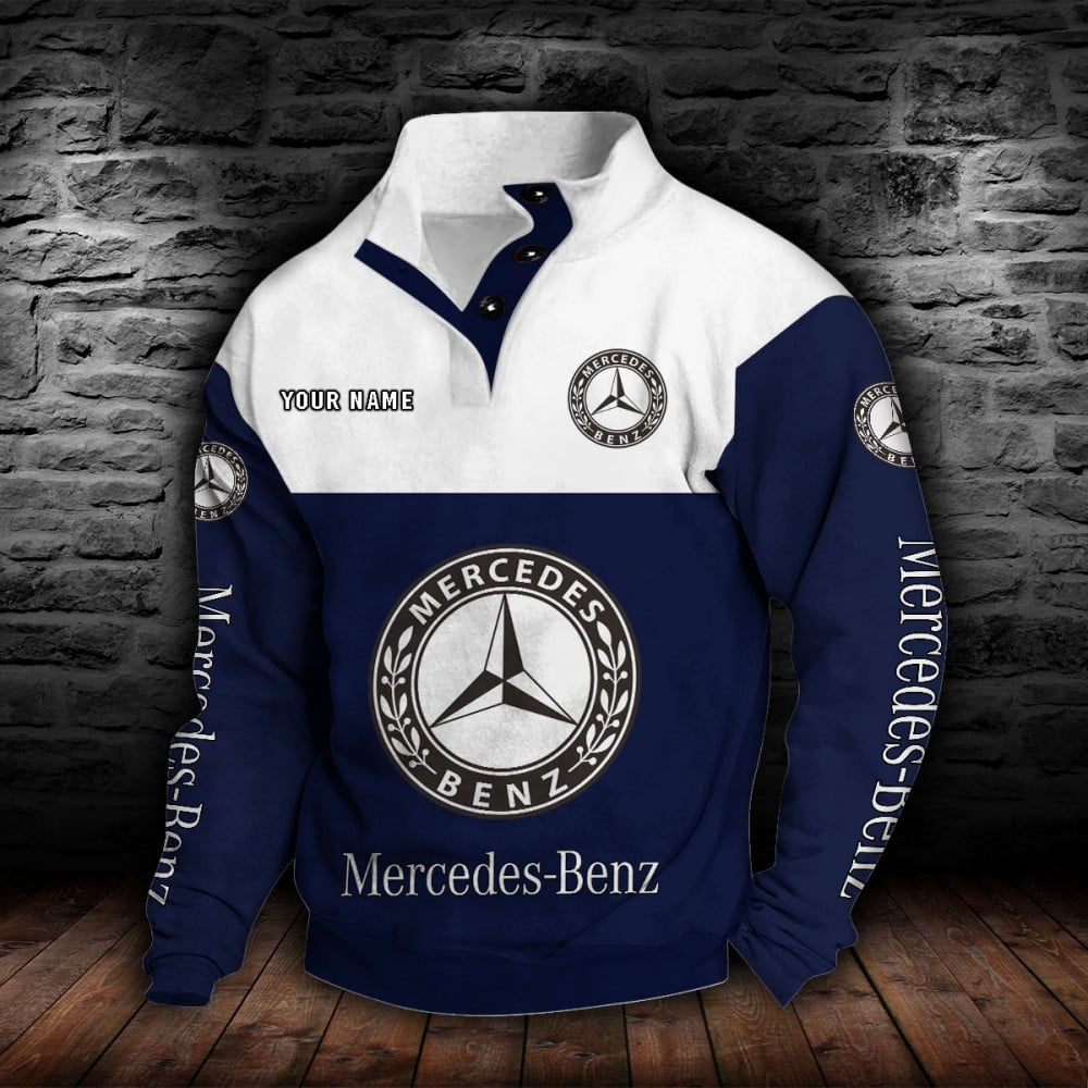 Mercedes-Benz Stehkragen-Sweatshirt – Bild 6