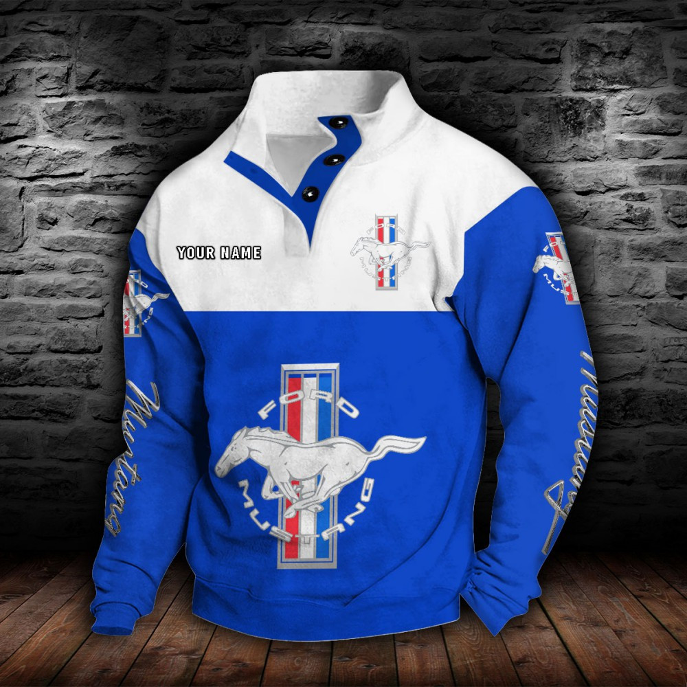 Ford Mustang Stehkragen-Sweatshirt – Bild 3
