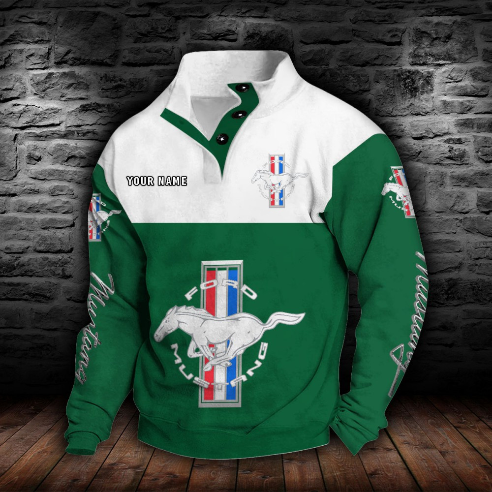 Ford Mustang Stehkragen-Sweatshirt – Bild 4