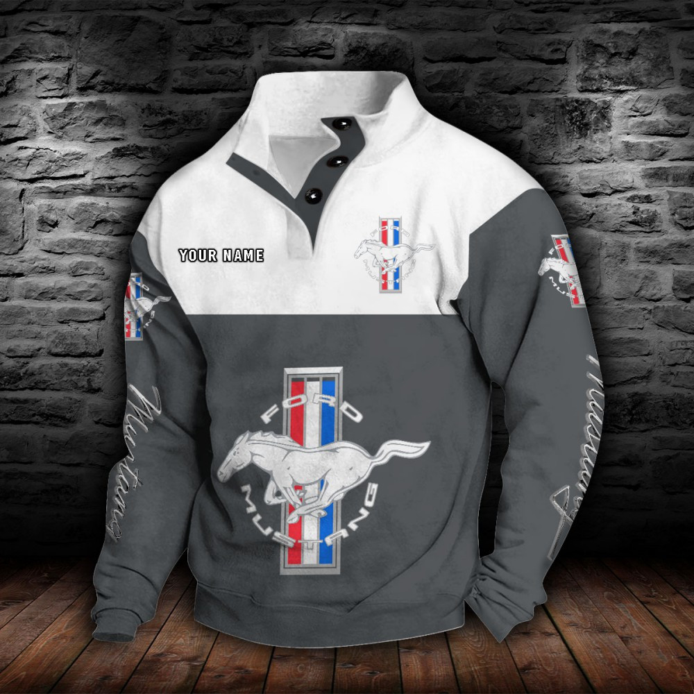 Ford Mustang Stehkragen-Sweatshirt – Bild 5