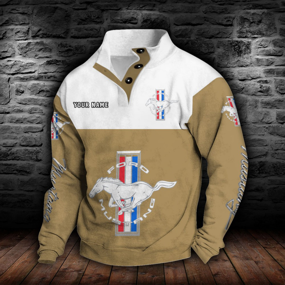 Ford Mustang Stehkragen-Sweatshirt – Bild 6