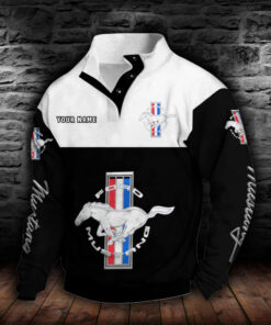 Alternative view of Ford Mustang Stehkragen-Sweatshirt