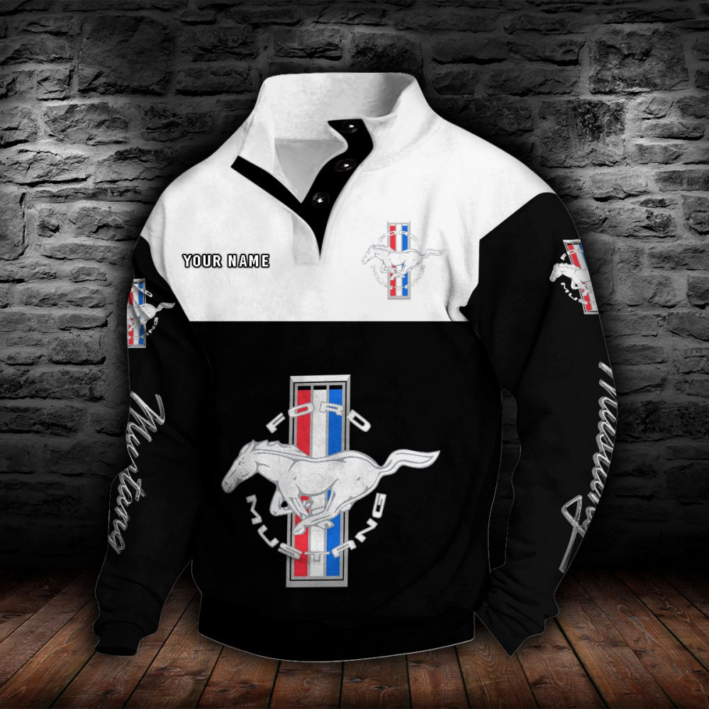 Ford Mustang Stehkragen-Sweatshirt – Bild 2