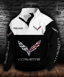 Alternative view of Corvette C7 Stehkragen-Sweatshirt