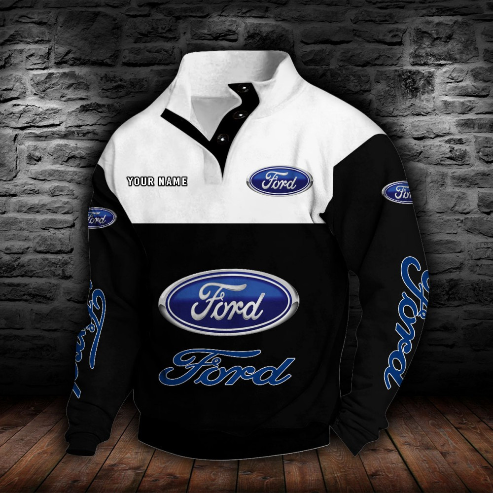 Ford Stehkragen-Sweatshirt – Bild 2