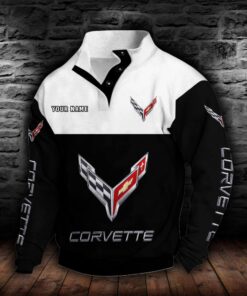 Alternative view of Corvette C8 Stehkragen-Sweatshirt