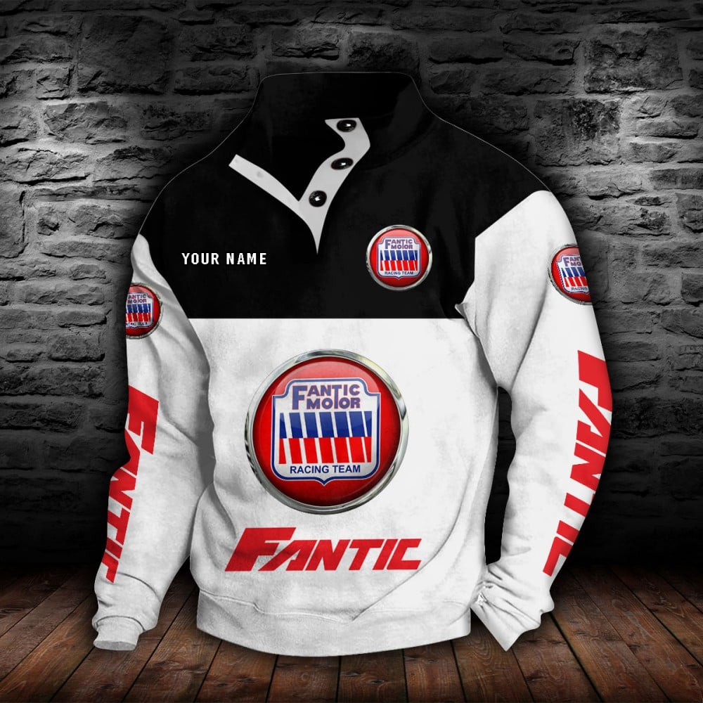 Fantic Motorcycles Stehkragen-Sweatshirt – Bild 8