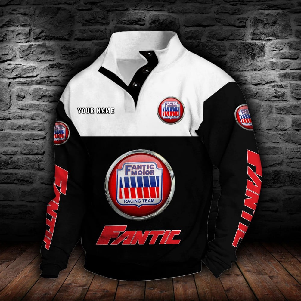 Fantic Motorcycles Stehkragen-Sweatshirt – Bild 2