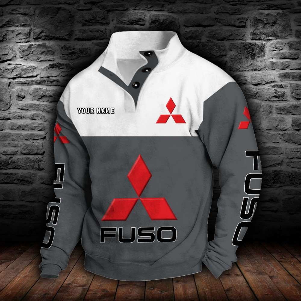 Mitsubishi Fuso Stehkragen-Sweatshirt – Bild 4
