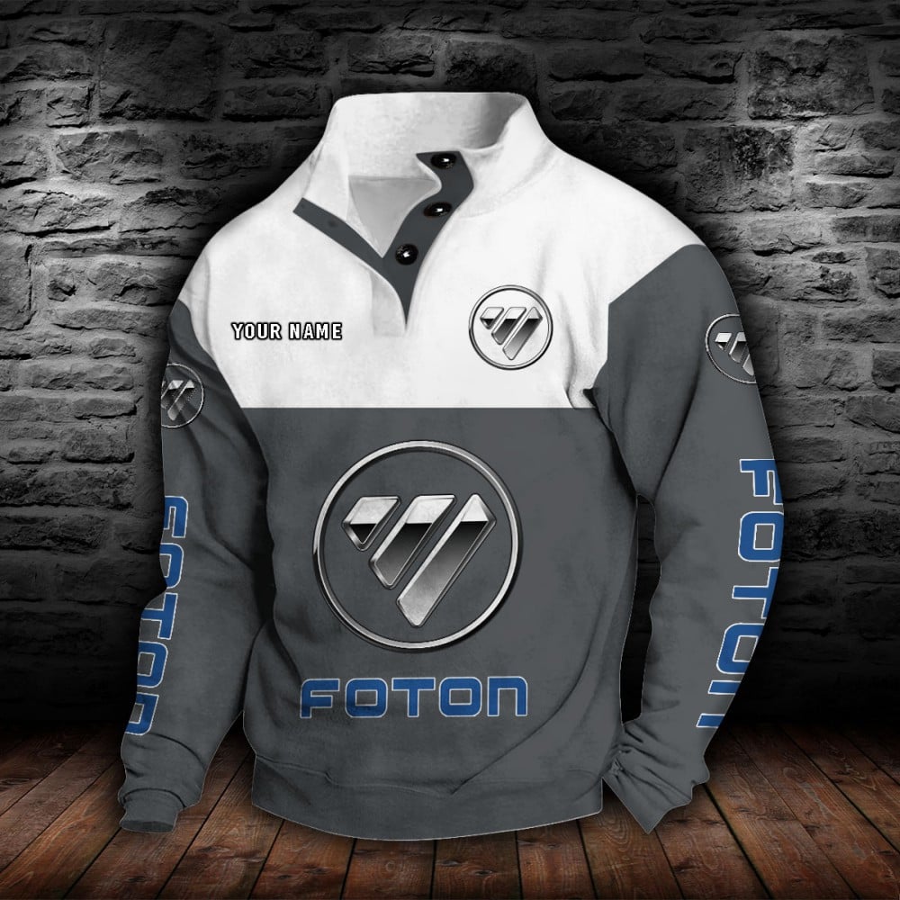 Foton Stehkragen-Sweatshirt – Bild 5