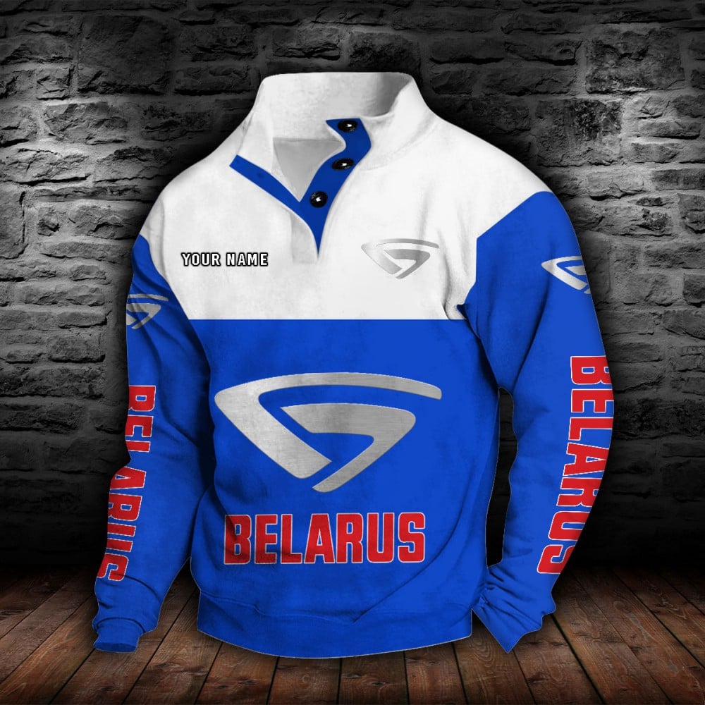 Belarus Stehkragen-Sweatshirt – Bild 3