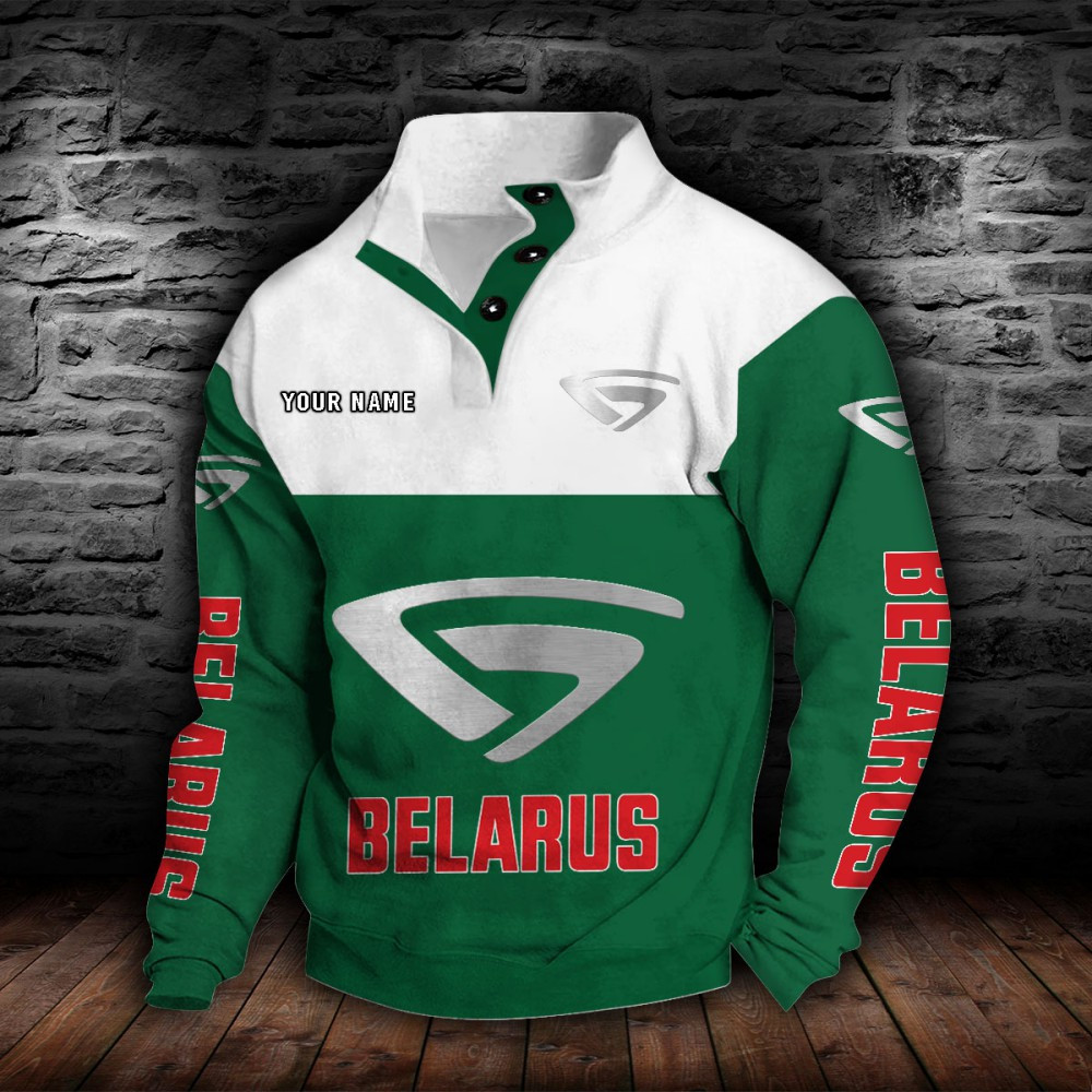 Belarus Stehkragen-Sweatshirt – Bild 4