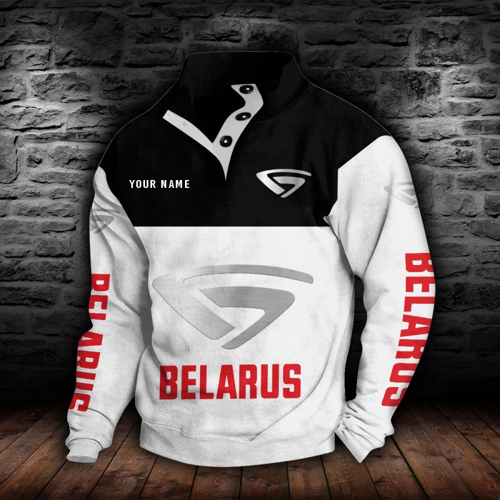 Belarus Stehkragen-Sweatshirt – Bild 8