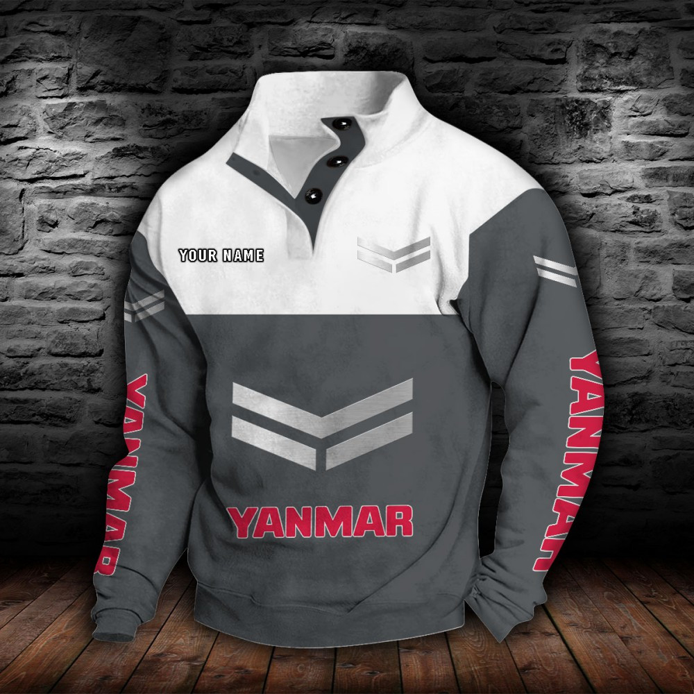 Yanmar Stehkragen-Sweatshirt – Bild 5