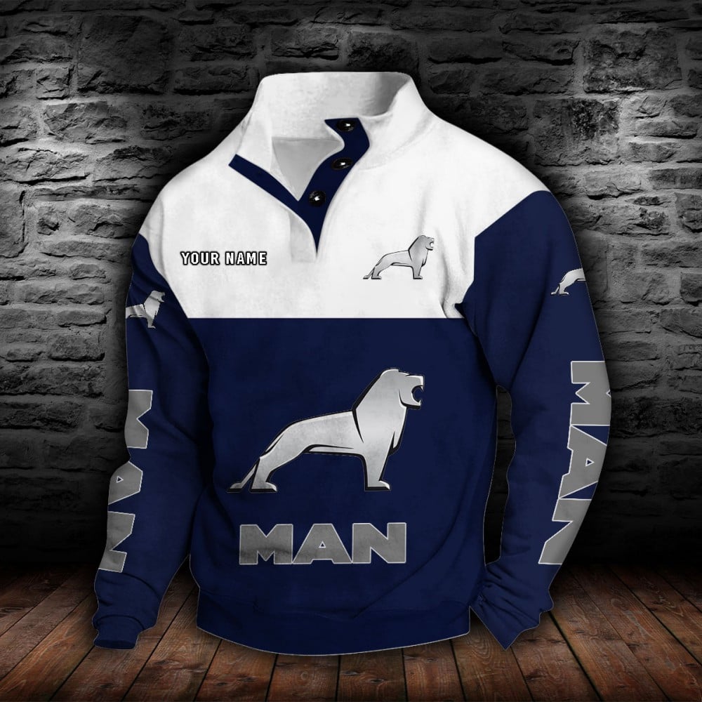 MAN Truck Stehkragen-Sweatshirt – Bild 6
